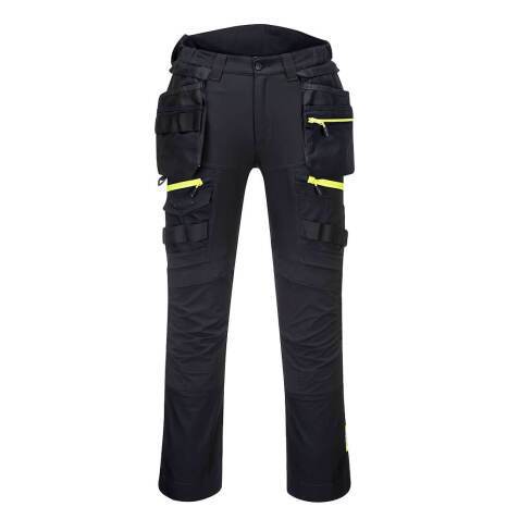 Portwest DX452 Pantalón DX4 Holster de alta visibilidad para mujer con bolsillos de pistolera desmontables