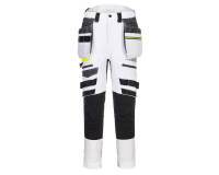 Portwest DX452 DX4 Pantalon à poche de holster détachable pour femmes Blanc - Taille 38 - Standard