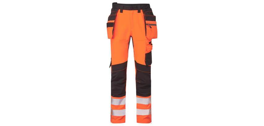 Portwest DX454 DX4 High-Visibility Trousers with Detachable Holster Pockets