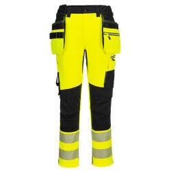 Portwest DX454 Pantalon DX4 haute-Visibilité avec poches flottantes démontables