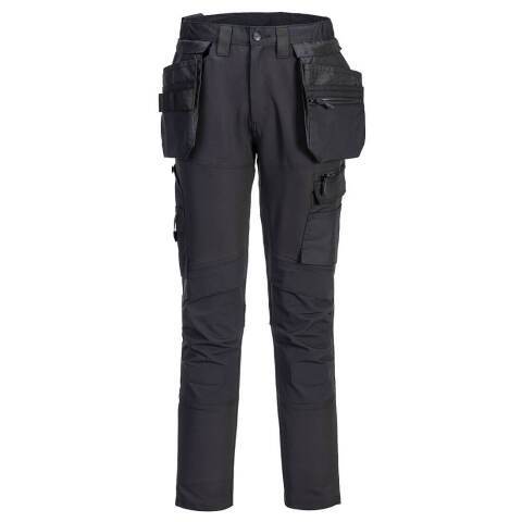 Portwest DX456 Pantalones DX4 Craft Detachable Holster Noir - Talla 48 - Estándar