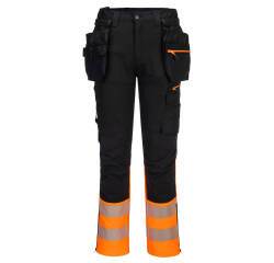 Portwest DX457 DX4-Hi-Vis Broek klasse 1 met afneembare holsterzakken