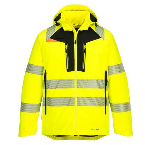 Portwest DX461 Chaqueta de alta visibilidad DX4 Winter Jaune/Noir - Talla XXXL