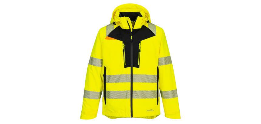 Portwest DX462 Giacca antipioggia DX4 ad alta visibilità
