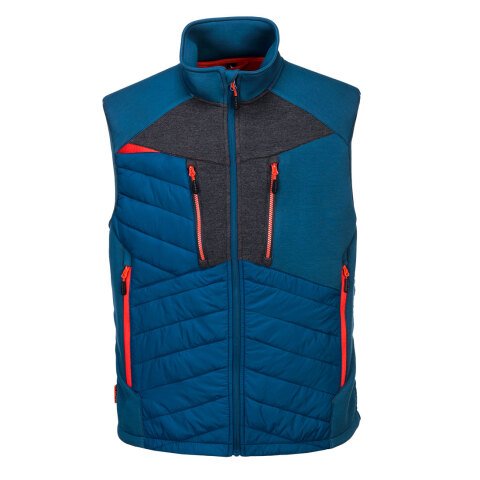 Portwest DX470 Chaleco acolchado DX4 Hybrid Baffle Bleu Metro - Talla XXXL