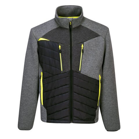 Portwest DX471 Chaqueta DX4 Hybrid Baffle Gris Métal - Talla XXXL