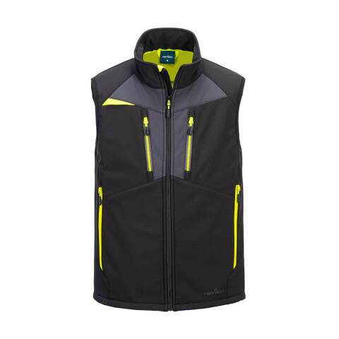 Portwest DX476 Chaleco Softshell DX4 (3 capas) Noir - Talla XXXL