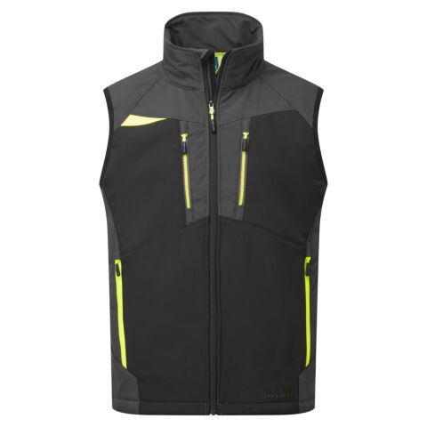 Portwest DX476 Chaleco Softshell DX4 (3 capas) Gris Métal - Talla XXXL