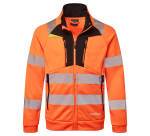 Portwest DX477 Sweat zippé à col cheminée DX4 Hi-Vis