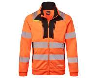 Portwest DX477 Sudadera con cremallera DX4 Hi-Vis Funnel Neck Zipped