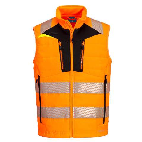 Portwest DX479 Chaleco softshell DX4 de alta visibilidad Orange/Noir - Talla XXXL
