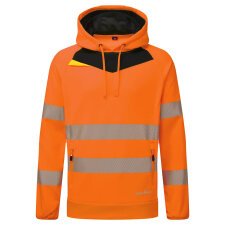 Portwest DX483 Sudadera DX4 de alta visibilidad con capucha Overhead