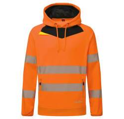 Portwest DX483 Sudadera DX4 de alta visibilidad con capucha Overhead