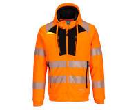 Portwest DX484 Sudadera DX4 Hi-Vis Zip Hoodie