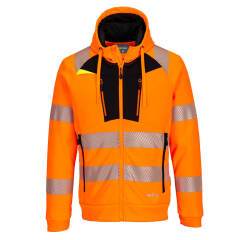 Portwest DX484 Sudadera DX4 Hi-Vis Zip Hoodie