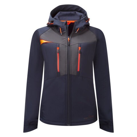 Portwest DX486 Softshell para mujer DX4 (3 capas) Marine - Talla XXL