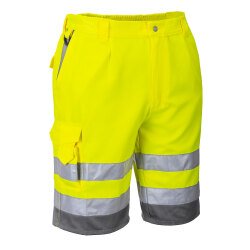 Portwest E043 Bermuda HiVis Poly-coton