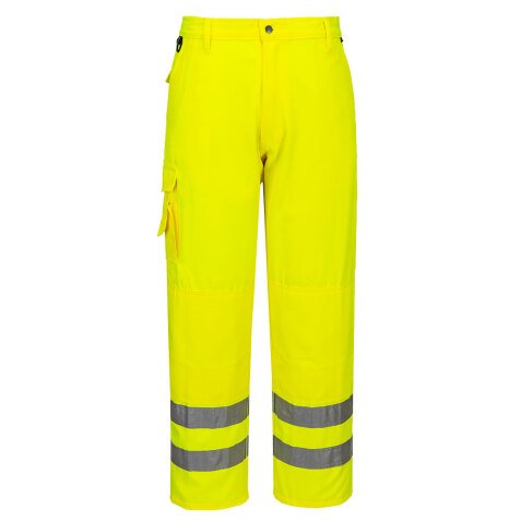 Portwest E046 Pantalones de trabajo de alta visibilidad