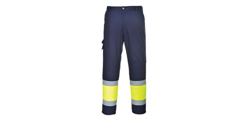 Portwest E049 Hi-Vis Tweekleuren Combat Broek