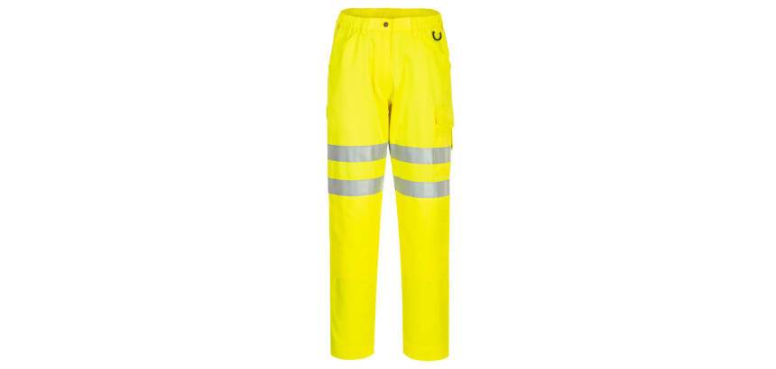Portwest EC40 Pantalon Eco haute visibilité Jaune - Taille 28 - Standard