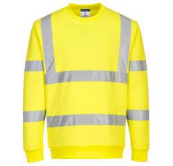 Portwest ec13 eco hi-vis sweatshirt jaune - size l