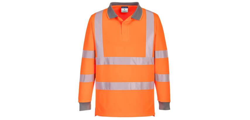 Portwest EC11 Polo Eco Haute Visibilité l/s (pack de 6)   - Taille XXL