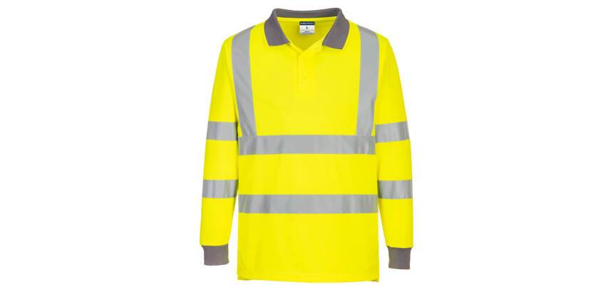Portwest EC11 Eco Hi-Vis L/S Polo (6 stuks)