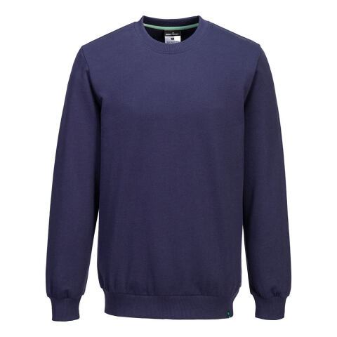 Portwest EC300 Sudadera reciclable de algodón orgánico Marine - Talla XXXL