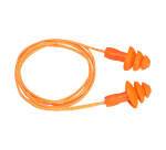 Portwest EP04 Bouchon d'oreille TPR avec cordon réutilisable (50 paires) Orange