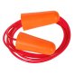 Portwest EP08 Tapones de espuma de PU, con cordel (200 pares) Orange