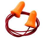 Portwest EP09 Bouchons d'oreille Bell Confort en mousse PU avec cordon (200 paires) Orange