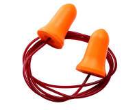 Portwest EP09 Tapones auditivos Easy Fit PU con cordón (200 pares) Orange