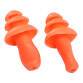 Portwest EP10 Reusable TPR Earplug, orange - Carton of 50 pairs
