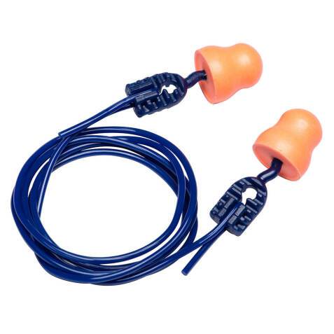 Portwest EP12 Easy Fit PU-schuim oordopjes met koord (200 paar) Orange