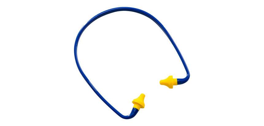 Portwest EP17 Inserti auricolari conici a fascia (1 paio) Jaune