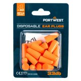 Portwest EP14 Tappi auricolari in schiuma di PU Confezione blister (10 paia) Orange