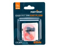 Portwest EP22 Tapones Easy Fit TPR Corded (1 Par) Orange