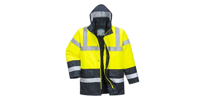 Portwest ES466 ES1 Essential Giacca Traffic Bicolore Hi-Vis