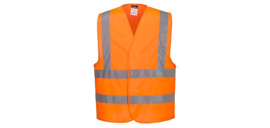 Portwest ES470 Gilet Essential ES1 banda orizzontale e verticali Hi-Vis