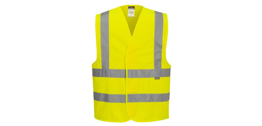 Portwest ES470 ES1 Essential Gilet à Bandes et Bretelles Haute Visibilité