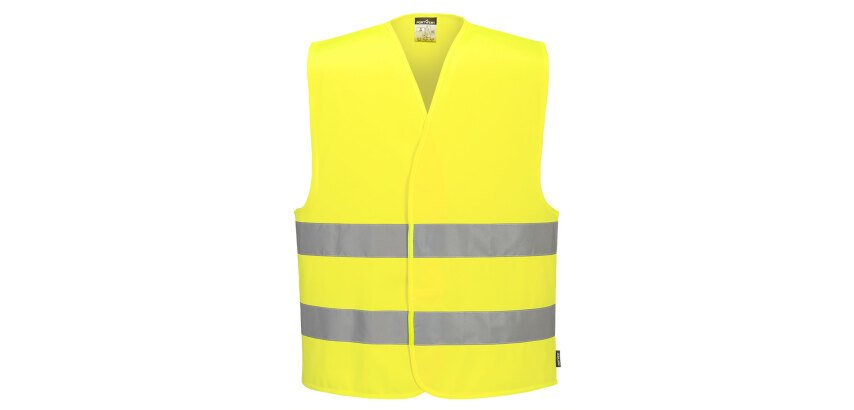 Portwest ES474 ES1 Essential Gilet à Deux Bandes Haute Visibilité