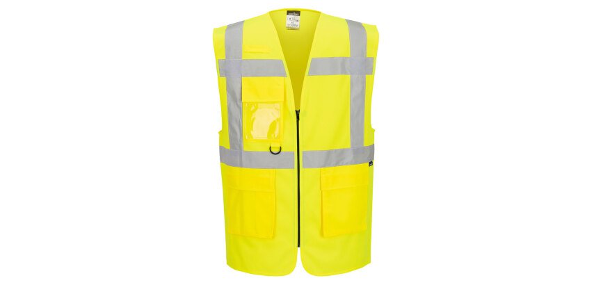 Portwest ES476 ES1 Essential Gilet Exécutif Haute Visibilité