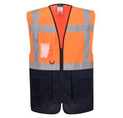 Portwest ES076 Contrast Executive Vest HV Essential ES1