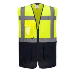 Portwest ES076 ES1 Essential Gilet Exécutif Contrasté Haute Visibilité