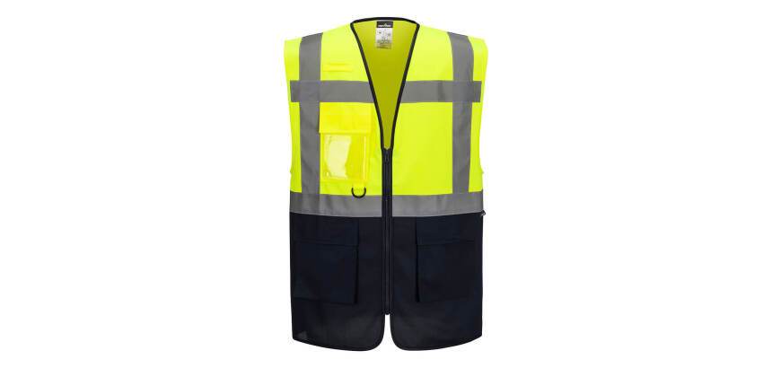 Portwest ES076 ES1 Essential Hi-Vis Contrast Executive Hesje