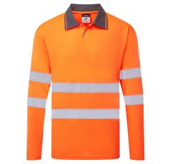 Portwest ES277 Polo HV Essential manches longues ES1