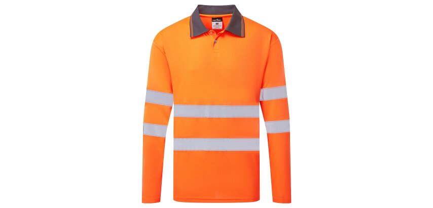 Portwest ES277 Polo HV Essential Langarm ES1