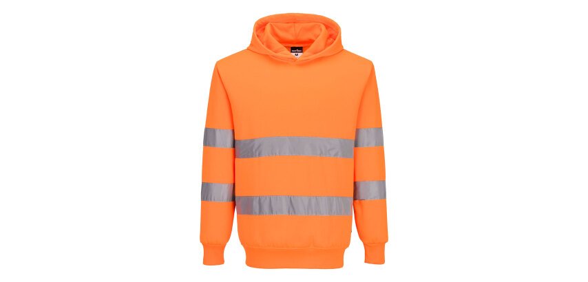 Portwest ES304 ES1 Essential Felpa con Cappuccio Hi-Vis