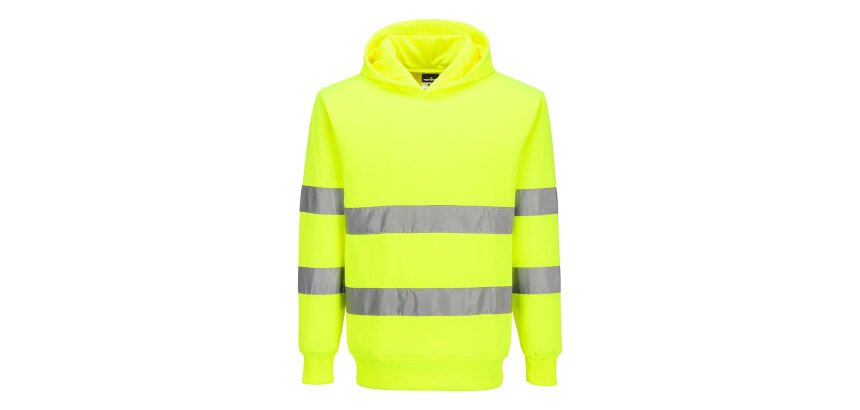 Portwest ES304 ES1 Essential Felpa con Cappuccio Hi-Vis