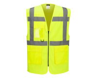 Portwest ES376 ES1 Essential Gilet Exécutif en Maille Haute Visibilité